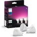 Philips Hue White and Color GU10 3-pack front