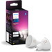 Philips Hue White and Color GU10 2-pack front