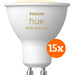 Philips Hue White Ambiance GU10 15-pack Main Image