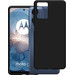 Just in Case Soft Design Moto G04/G04S/G24/G24 Power Back Cover Zwart visual leverancier