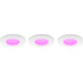 Philips Hue recessed spot light Slim 3-pack - White and color - 90mm Main Image