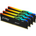 Kingston FURY Beast RGB XMP 32GB (2x16GB) DDR5 DIMM CL30 6000MHz rechterkant