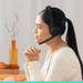 Logitech Zone 300 Draadloze Office headset Zwart product in gebruik