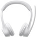 Logitech Zone 300 Wireless Office Headset White front