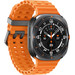 Samsung Galaxy Watch Ultra 4G Grijs/Oranje 47mm linkerkant