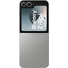 Samsung Galaxy Z Flip 6 256GB Silver 5G + Samsung Back Cover Artificial Leather Gray back