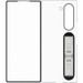 Samsung Galaxy Z Fold 6 Back Cover Transparent front