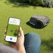 Philips Robot Lawn Mower 3000 Series product in use