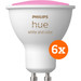 Philips Hue White and Color GU10 6-pack Main Image