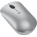 Lenovo 540 USB-C Compact Wireless Mouse Silver left side