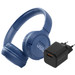 JBL Tune 510BT Blauw + BlueBuilt Quick Charge Oplader met Usb A Poort 18W Zwart Main Image