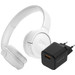 JBL Tune 520BT Wit + BlueBuilt Quick Charge Oplader met Usb A Poort 18W Zwart Main Image