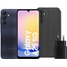 Samsung Galaxy A25 128GB Black 5G + Accessory Pack Main Image