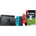 Nintendo Switch Rood/Blauw + EA Sports FC 25 Main Image