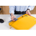 BlueBuilt Laptop Sleeve Width 32cm 13 - 14 inches Yellow product in use