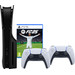 PlayStation 5 Slim Disc Edition + FC 25 + Covers Black + Extra Controller White Main Image