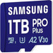 Samsung PRO Plus 1TB microSDXC + SD Adapter voorkant