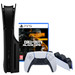 PlayStation 5 Slim Disc Edition + Call of Duty: Black Ops 6 + Covers Black + Charging Dock Main Image