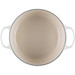 Le Creuset Signature braadpan 24cm Kerst Cotton binnenkant