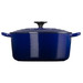 Le Creuset Signature Dutch Oven 24cm Indigo left side