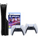 PlayStation 5 Slim Disc Edition + F1 24 + Covers Black + Extra Controller White Main Image