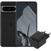 Google Pixel 8 Pro 256GB Zwart 5G + BlueBuilt Oplader met Usb C Poort 30W Zwart Main Image