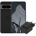 Google Pixel 8 Pro 128GB Zwart 5G + BlueBuilt Oplader met Usb C Poort 30W Zwart Main Image