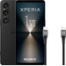 Sony Xperia 1 VI 256GB Zwart 5G + BlueBuilt Usb C Kabel 1,5m Nylon Zwart Main Image