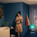 Philips Hue Xamento badkamer inbouwspot White and Color - Chroom - Rond product in gebruik