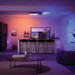 Philips Hue Centris Opbouwspot White and Color - Zwart - Rechthoek - 3-spots product in gebruik