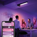 Philips Hue Centris Opbouwspot White and Color - Zwart - Rechthoek - 3-spots product in gebruik