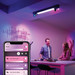 Philips Hue Centris Mounted Spot Light White and Color - Black - Rectangle - 4-spots product in use