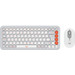 Logitech Pop Icon Combo toetsenbord en muis set Wit Main Image