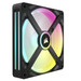 CORSAIR iCUE LINK QX140 RGB - Single Fan left side