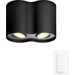 Philips Hue Pillar Opbouwspot White Ambiance - Zwart - 2-spots + Dimmer Main Image