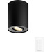 Philips Hue Pillar Opbouwspot White Ambiance - Zwart - 1-spots + Dimmer Main Image