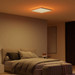 Philips Hue Datura Paneellamp - White and Color - Vierkant - Wit product in gebruik