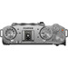 Fujifilm X-M5 Body Zilver bovenkant