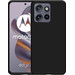 Just in Case Soft Design Motorola Edge 50 Neo Back Cover Zwart visual leverancier