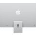 Apple iMac 24 inch M4 (8 core CPU/8 core GPU) 16GB/256GB Zilver QWERTY achterkant