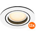 Philips Hue Milliskin Recessed Spot Light White Ambiance - Round - White - 12-pack Main Image