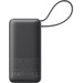 Anker Nano Power Bank 10.000 mAh met Snelladen Zwart onderkant