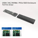 ACT USB-C M.2 NVMe / PCIe SSD Behuizing visual leverancier