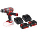 Einhell TP-CD 18/80 Li BL Solo 4,0 Ah Accu (2x) Starterspakket Main Image