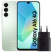 Samsung Galaxy A16 128GB Groen 4G + Samsung Oplader 25W Zwart Main Image