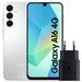 Samsung Galaxy A16 128GB Wit 4G + Samsung Oplader 25W Zwart Main Image