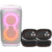 JBL Partybox 320 Wit + 2x JBL Partylight Beam Main Image