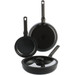 BK Enjoy Frying Pan Set 20cm + 28cm + High-sided Skillet 28cm Black Main Image