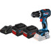 Bosch Professional GSB 18V-90 C 5.5Ah ProCORE Battery (2x) Starter Kit Main Image