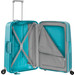 Samsonite S'Cure Spinner 69cm Aqua Blue binnenkant